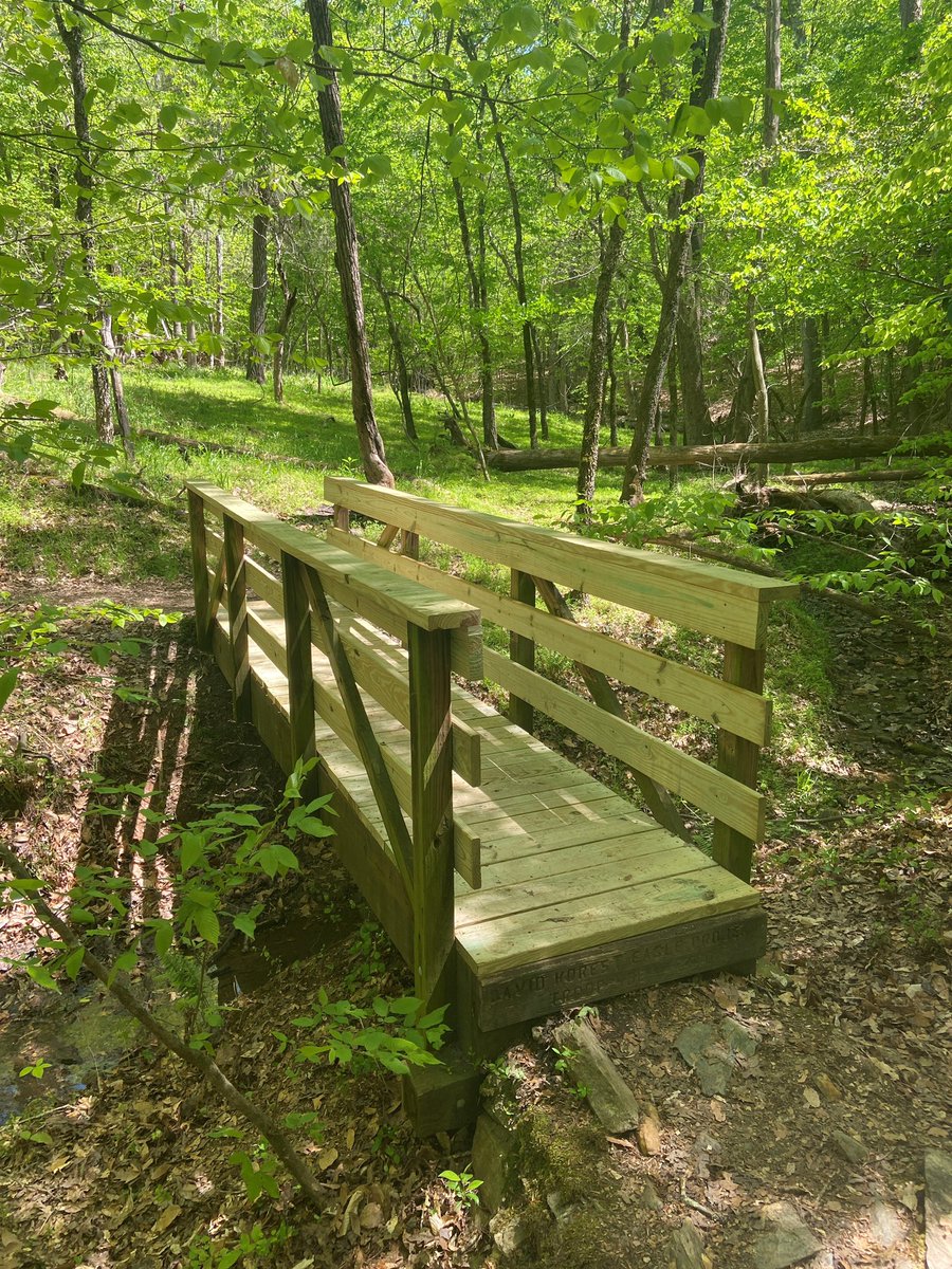Great day shared on the Eno River Trails with some fellow Blue Devils (including FH junior <a href="/AlaynaBurns33/">Alayna Burns</a> ) repairing a footbridge. #dayofservice 💙