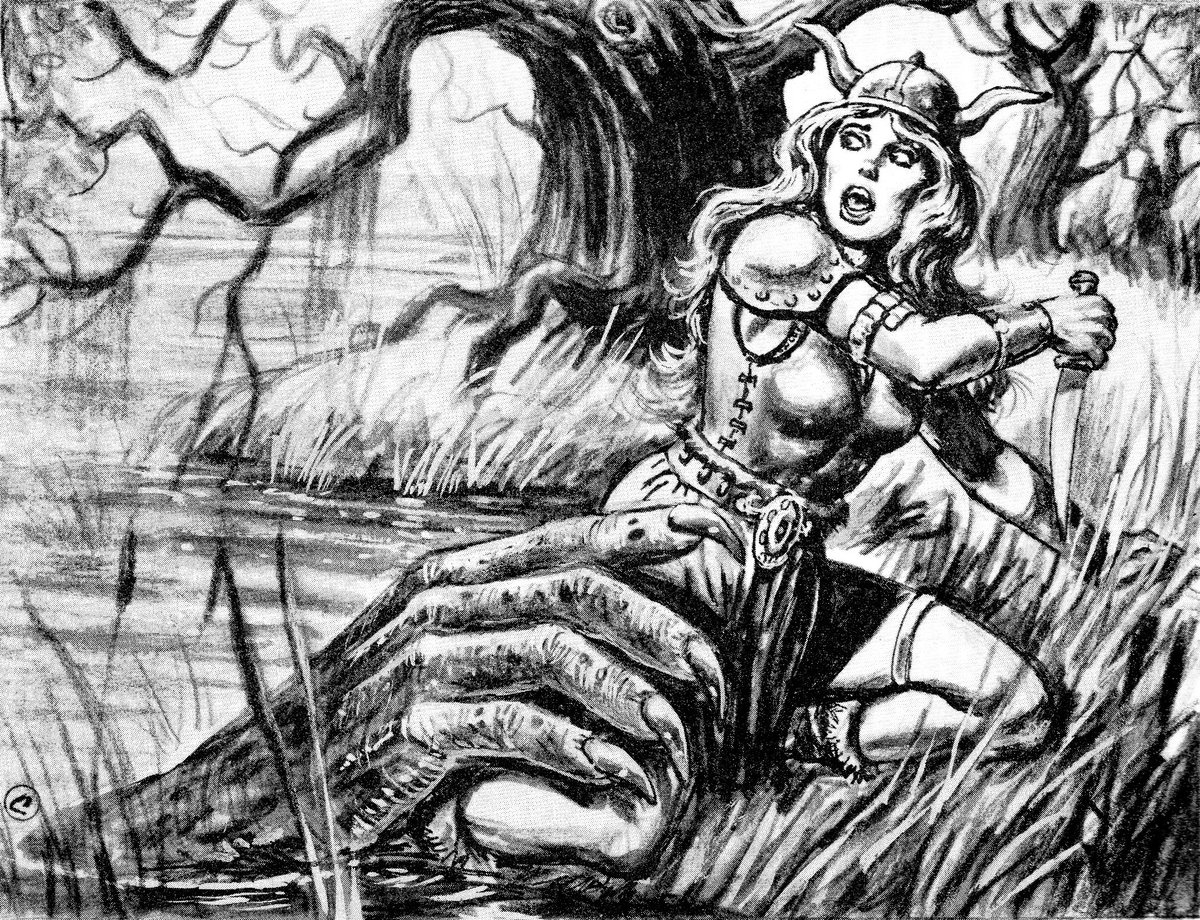 From: Advanced Dungeons &amp; Dragons 2nd Edition Dungeon Master's Guide. 
Artist: Douglas Chaffee.