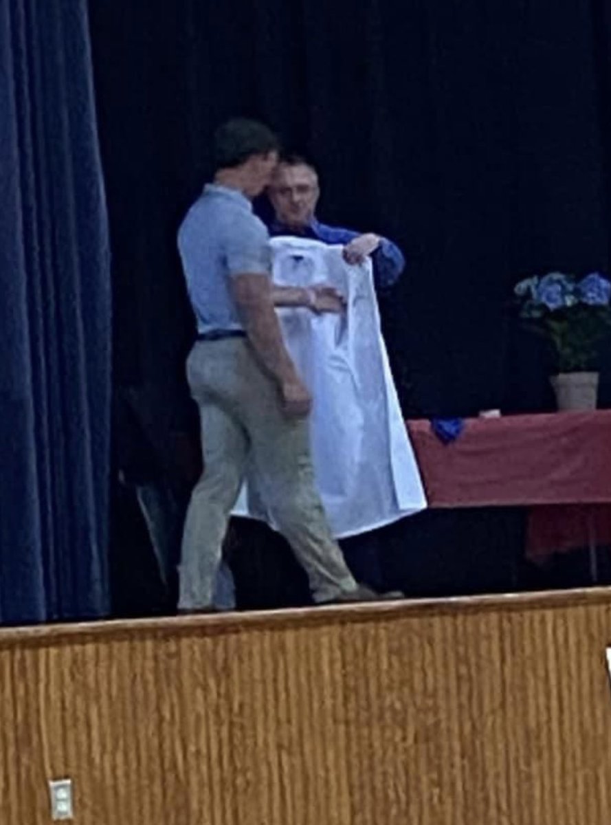 PartinSteve's tweet image. KCHS White Coat Ceremony @StevenPartin