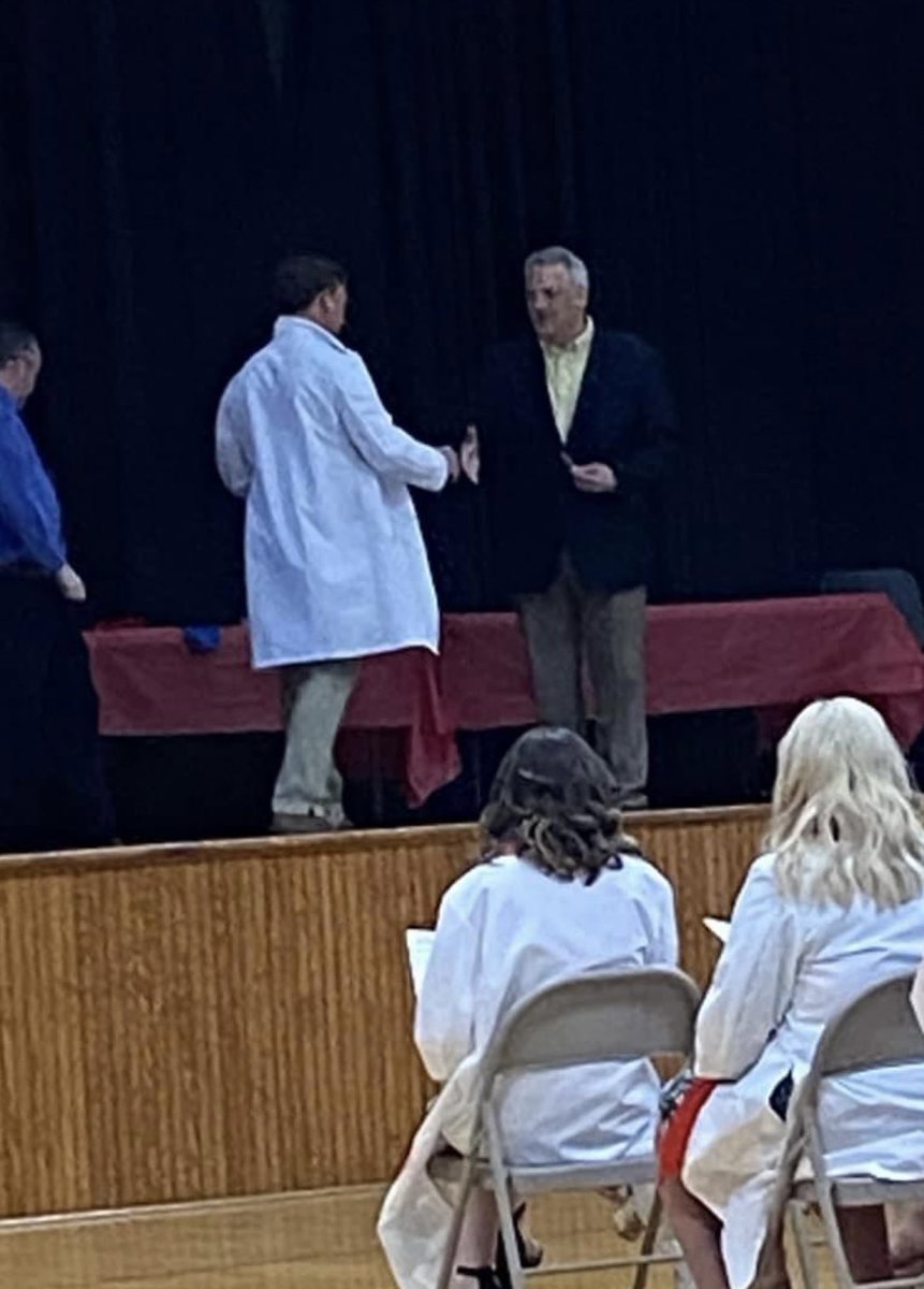 PartinSteve's tweet image. KCHS White Coat Ceremony @StevenPartin