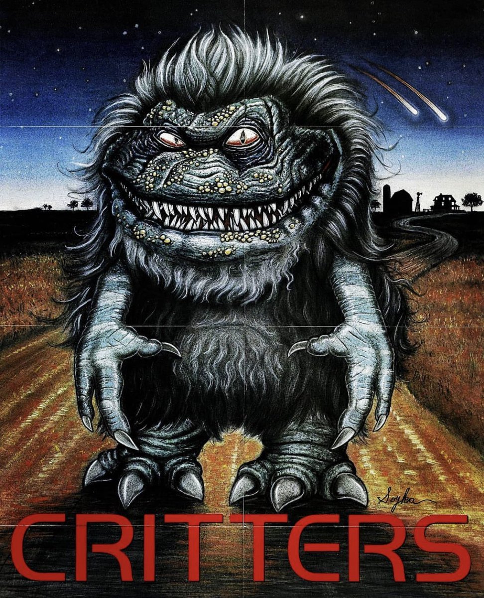 We begin our next franchise with a 1986 film that was considered by many as just a silly Gremlins ripoff. Tune in tomorrow to find out if we agree! 

#crittersmovie