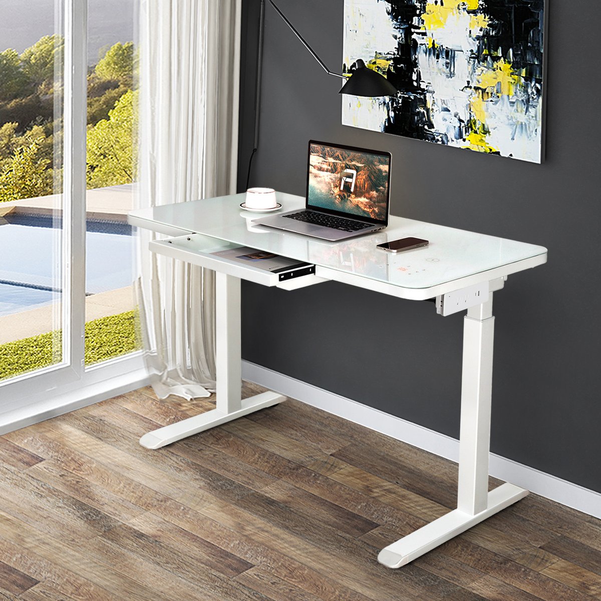 AIMEZO_Official's tweet photo. What a nice sunshine day!☀️☀️Enjoy every moment and don't stress yourself too much.🌿🌿
Working with our glass standing desks🫣🫣:
https://t.co/dFo04KRP2A
#standingdesks #wfh #homeoffice #ergonomics #electricdesk #standandwork #healthy #sitandstand #desksetup #workspace https://t.co/U49Ac3Wk9K