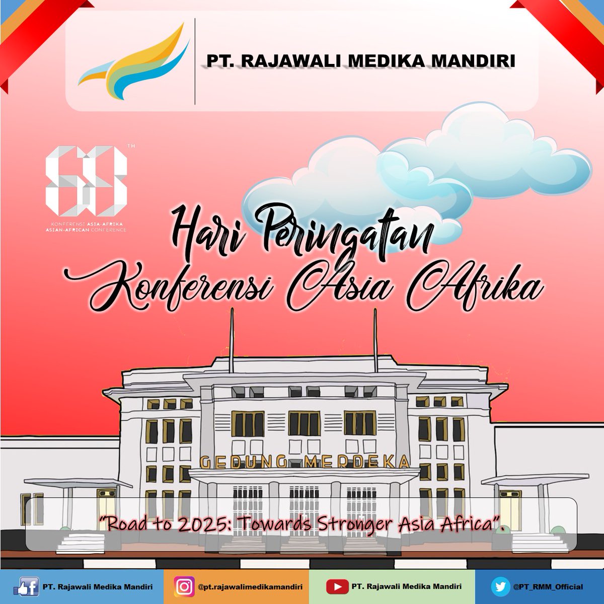 Hari Peringatan Konferensi Asia-Afrika di Bandung (2023)

Terciptanya hubungan yang lebih erat antarbangsa Asia dan Afrika, serta terwujudnya tonggak baru kerja sama untuk menuju Asia dan Adrika yang lebih kuat dan sejahtera.
#KAA68 #KAA2023 #AsiaAfrika