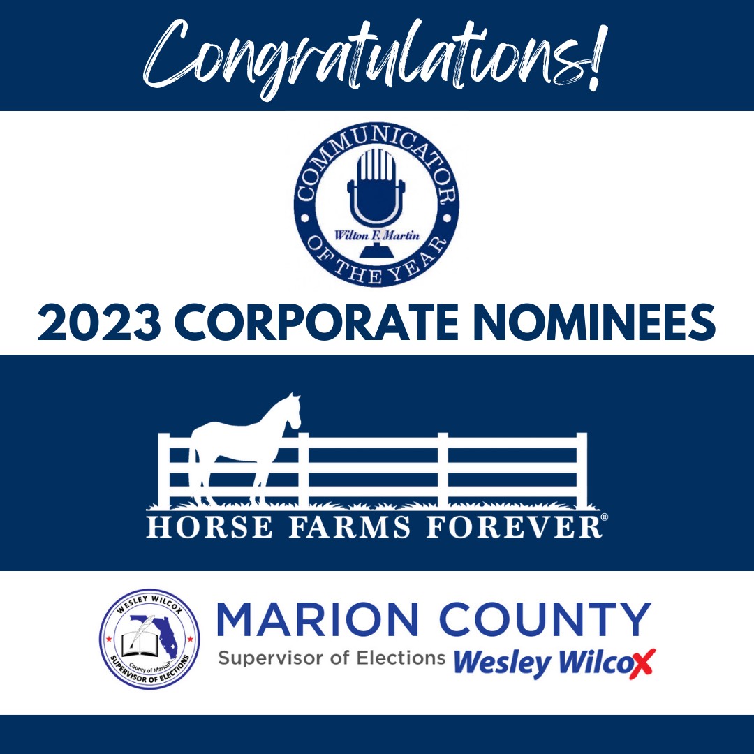 Since 2005, the Wilton F. Martin Communicator of the Year Awards have recognized institutions who have demonstrated excellence in strategic communications to improve the quality of life in Marion County.

#SetYourPRPace
#YoubelongatFPRA