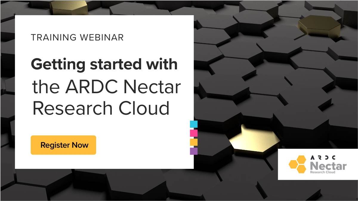 ARDC_AU's tweet photo. 📆20 April: Does your computer struggle with research workload? Whether it's data analysis, simulation or other computing work, the #ARDCNectar Research Cloud can help. Join our @nectar_cloud team online for a free learning webinar to get started:✍️https://t.co/wDdFrxmhWH https://t.co/DzzcS5tyHp