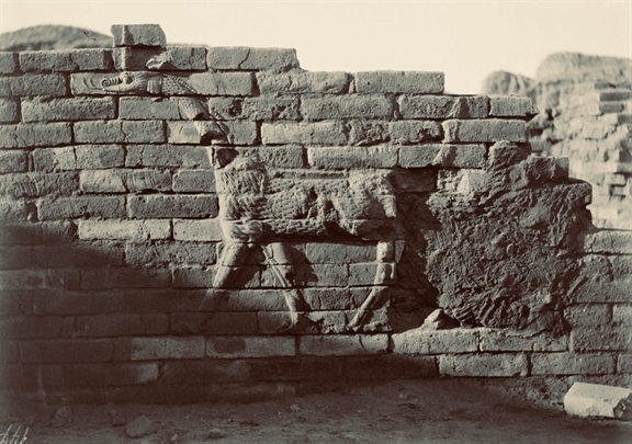 1902，巴比倫城，伊什塔爾門與城牆的發掘～
