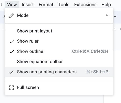 EdTechSpec's tweet image. I don’t know when you added this @googledocs but this makes you BAR NONE the best all around word processor. Been missing this for a long time. 🥹🥹🥹
Very helpful when teaching #kids to format documents.
#GoogleEDU #GoogleWorkspaceEdu #GoogleET #GoogleEI #EdTech #GoogleDocs