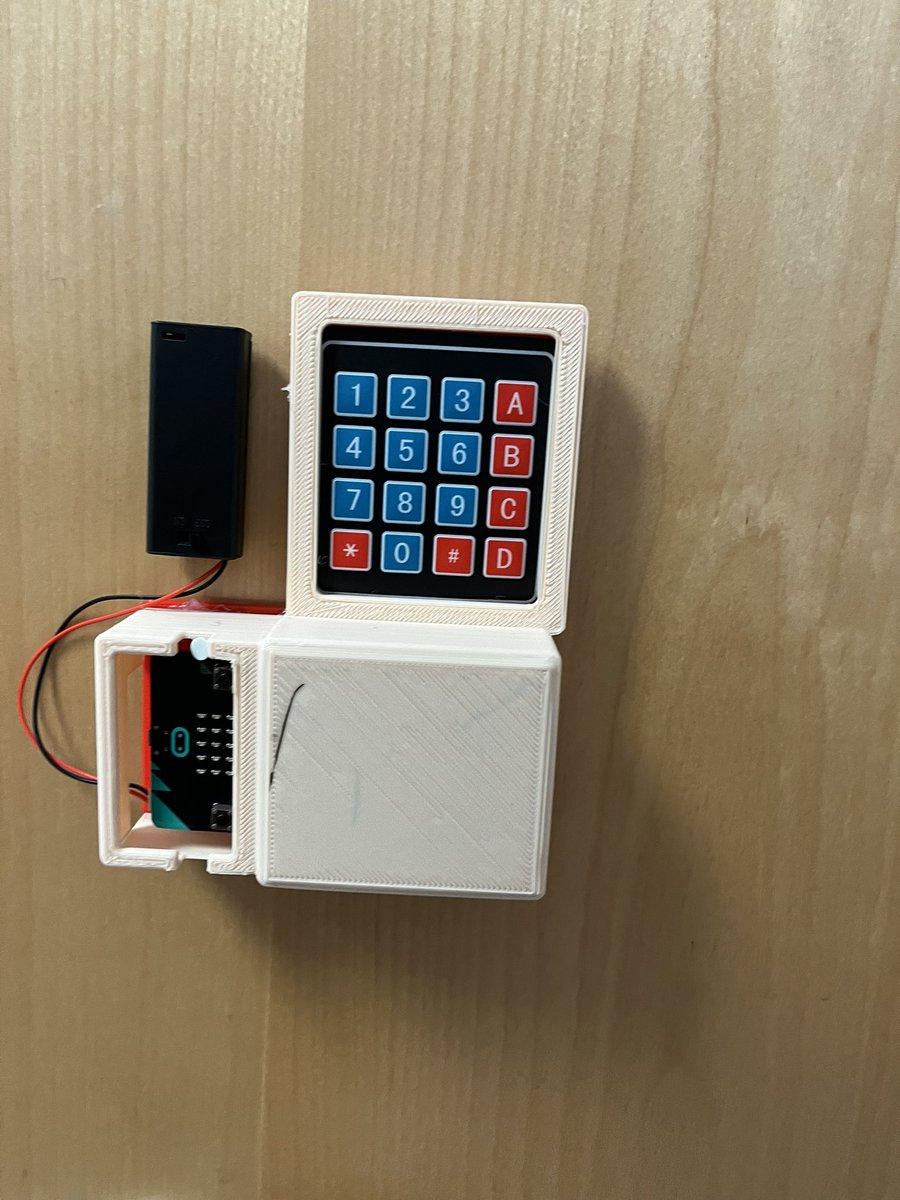 Here’s a 3D modeled case for the Keypad project from earlier.