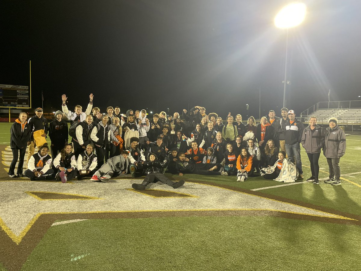 Great night to be a Hurricane on the track! Middle school boys 5th, middle school girls 4th, high school girls 2nd, &amp; high school boys 1st! #canepride