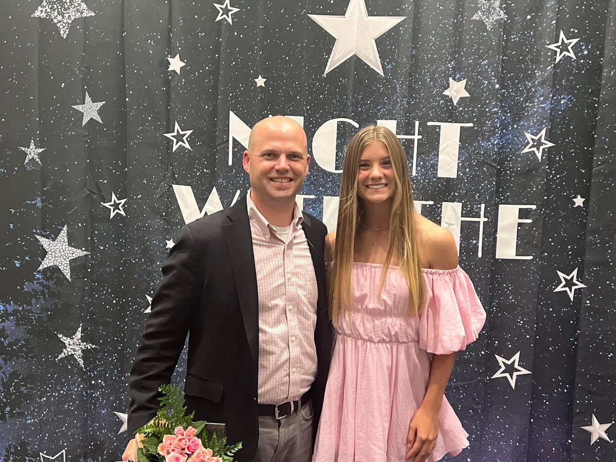 Celebrating Top 10 scholar Daryan Willyard and Teacher Messner #LTHS #BuiltDifferent