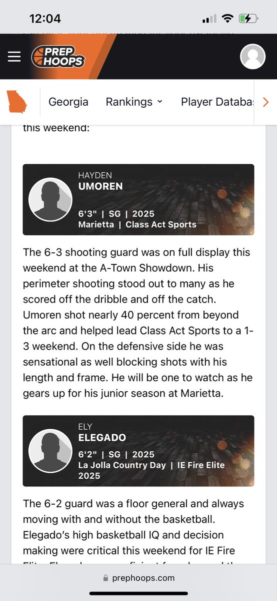 Class Act Sports Training (@classactsports2) on Twitter photo Proud of our 16u. They competed in the <a href="/PrepHoops/">Prep Hoops 🏀</a> A-Town Showdown and went 1-3. Big s/o to Mr. <a href="/hayden_umoren/">Hayden Umoren</a> Dude was making major noise this weekend and was selected for the All-Tournament Team. <a href="/PhenomAmerica/">Phenom America</a>
#CreatingTopClassAthletes #ExposingTopClassAthletes #OneBallOneTeam Proud of our 16u. They competed in the <a href="/PrepHoops/">Prep Hoops 🏀</a> A-Town Showdown and went 1-3. Big s/o to Mr. <a href="/hayden_umoren/">Hayden Umoren</a> Dude was making major noise this weekend and was selected for the All-Tournament Team. <a href="/PhenomAmerica/">Phenom America</a>
#CreatingTopClassAthletes #ExposingTopClassAthletes #OneBallOneTeam