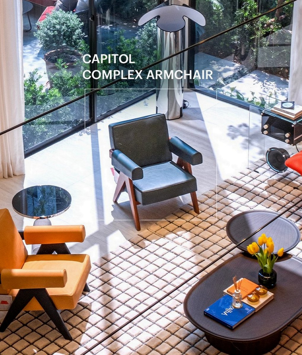 SansiriPLC's tweet photo. เปิดมุมพักผ่อนสบายๆ รับวิวสวน กับ CAPITOL COMPLEX ARMCHAIR ออกแบบโดยนักออกแบบชาวอิตาเลียนชื่อดัง 🪑รองรับน้ำหนักและสรีระได้ทุกอิริยาบถ นั่งสบาย เป็นอีกหนึ่งเฟอร์นิเจอร์ที่ได้รับการจดทะเบียนมรดกทางวัฒนธรรมจาก UNESCO ค่ะ
#BuGaan #Krungthepkreetha #SansiriLuxuryCollection https://t.co/g5TFO46bNY