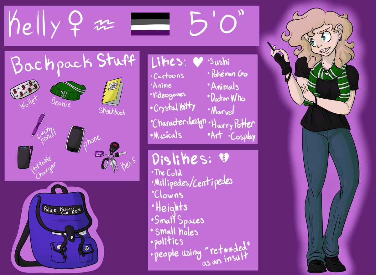 Salmonpro16's tweet photo. My style in both life and art has change quite a bit in the past few years so this template was really fun to look back on and try again. #MeetTheArtist #redraw #artist #digitalart #commissionsopen #newtattoo #myartstyle #originalart #nerd #geek #purple https://t.co/zcHJYXHWsR