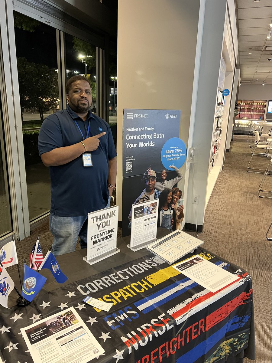 Bobby Jones (@bobbyjones_att) on Twitter photo šØFN Alert šØ
Another <a href="/FirstNet/">FirstNet, Built with AT&T</a> Data line for your boy and #AlmightyAllen ! Who else wants to join the #FNShoutout party in <a href="/NTX_Market/">The NTX Market</a> . Iām so honored to serve all our #FirstResponders & #MilitaryHeroes !
<a href="/LifeAtATT/">Life at AT&T</a> <a href="/Ant_Montoya/">Anthony Montoya</a> <a href="/EricJGraham_/">Eric Graham</a> <a href="/Resqme63/">Rick Evans</a> <a href="/GraceFCarrillo/">Grace Carrillo</a> šØFN Alert šØ
Another <a href="/FirstNet/">FirstNet, Built with AT&T</a> Data line for your boy and #AlmightyAllen ! Who else wants to join the #FNShoutout party in <a href="/NTX_Market/">The NTX Market</a> . Iām so honored to serve all our #FirstResponders & #MilitaryHeroes !
<a href="/LifeAtATT/">Life at AT&T</a> <a href="/Ant_Montoya/">Anthony Montoya</a> <a href="/EricJGraham_/">Eric Graham</a> <a href="/Resqme63/">Rick Evans</a> <a href="/GraceFCarrillo/">Grace Carrillo</a>