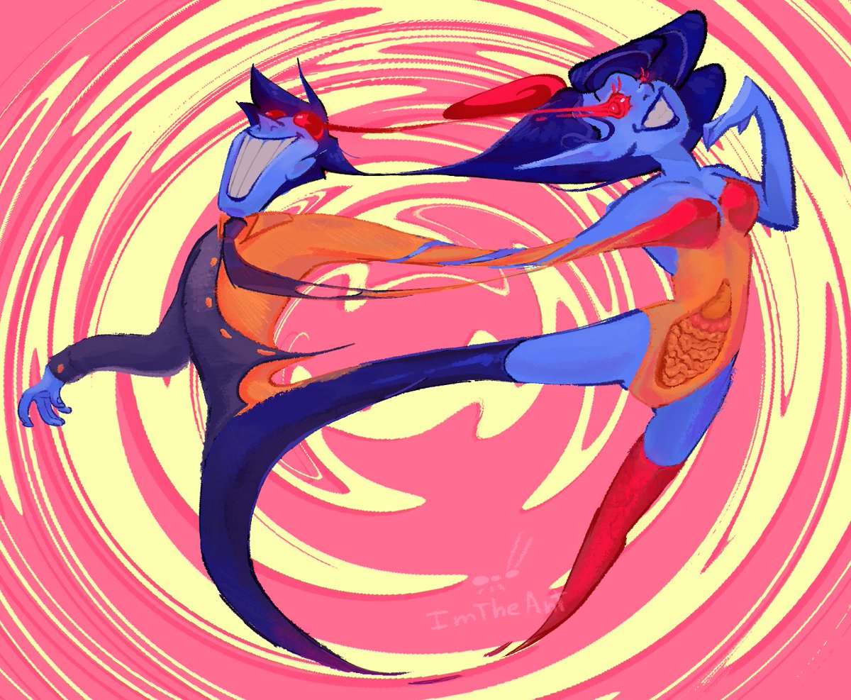 DoodlingAnt's tweet image. I loooooved drawing this- it was so much fun and I got to experiment with new techniques! :D
#lonelymanslazarusdtiys #dtiys #gorecontent #gore #artistsontwitter #digitalart