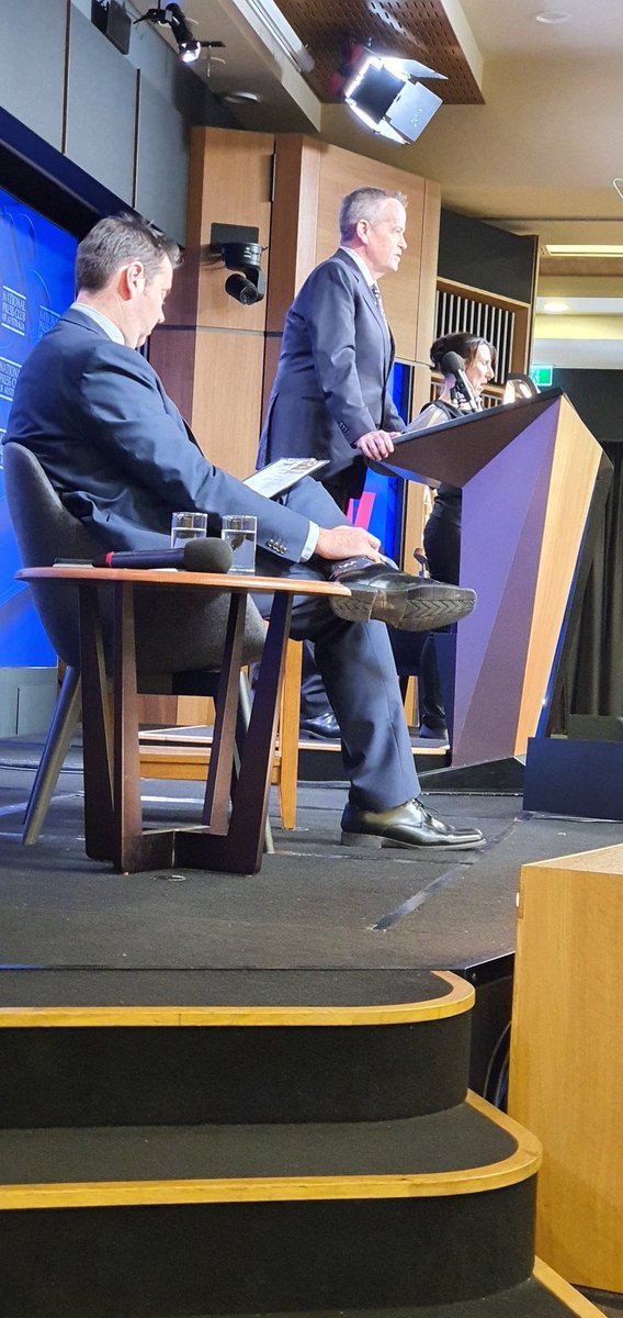 dougie_herd's tweet photo. At National Press Club speech by @billshortenmp on #NDIS with unambiguous commitment "NDIS is here to stay" & it is intolerable that people with disability could be treated as second class citizens. #NDISMakeItWork @EveryAustralian #auspol https://t.co/CuwYbfsCyD