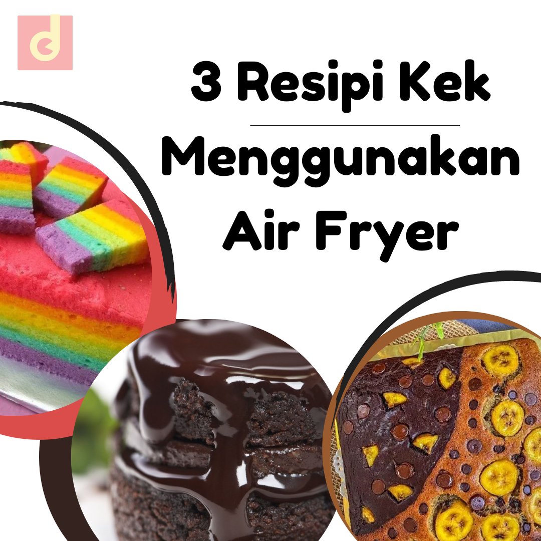 Daily Makan on Twitter "Pencuci mulut mudah guna Airfryer, semestinya