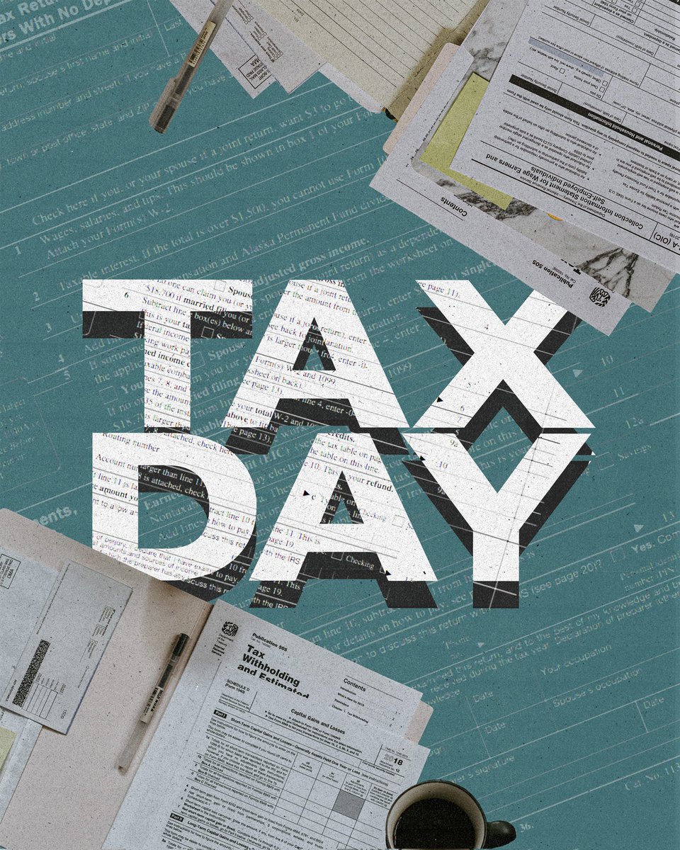 fneigives's tweet image. Here&apos;s your friendly reminder... The deadline to file taxes is upon us. Taxes are due this year on Tuesday, 4/18.  

💰💸 #TaxDay #MoneyMatters #FilingDeadline
