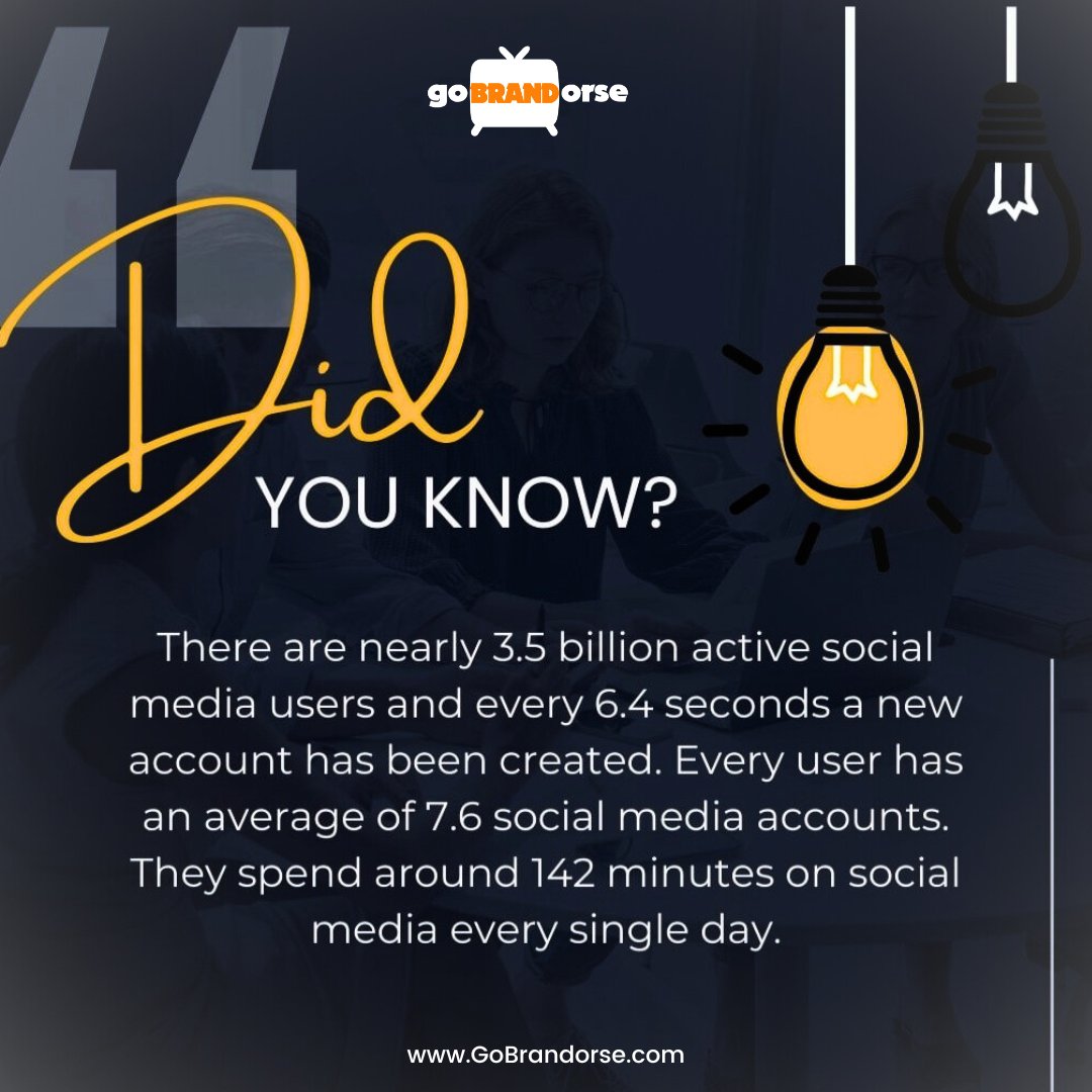 Did you know? 💡✅
.
.

#gobrandorse #influencermarketing #onlinemarketing #brandpromoter #brandstrategy #socialmediamarketing #influencerdigital