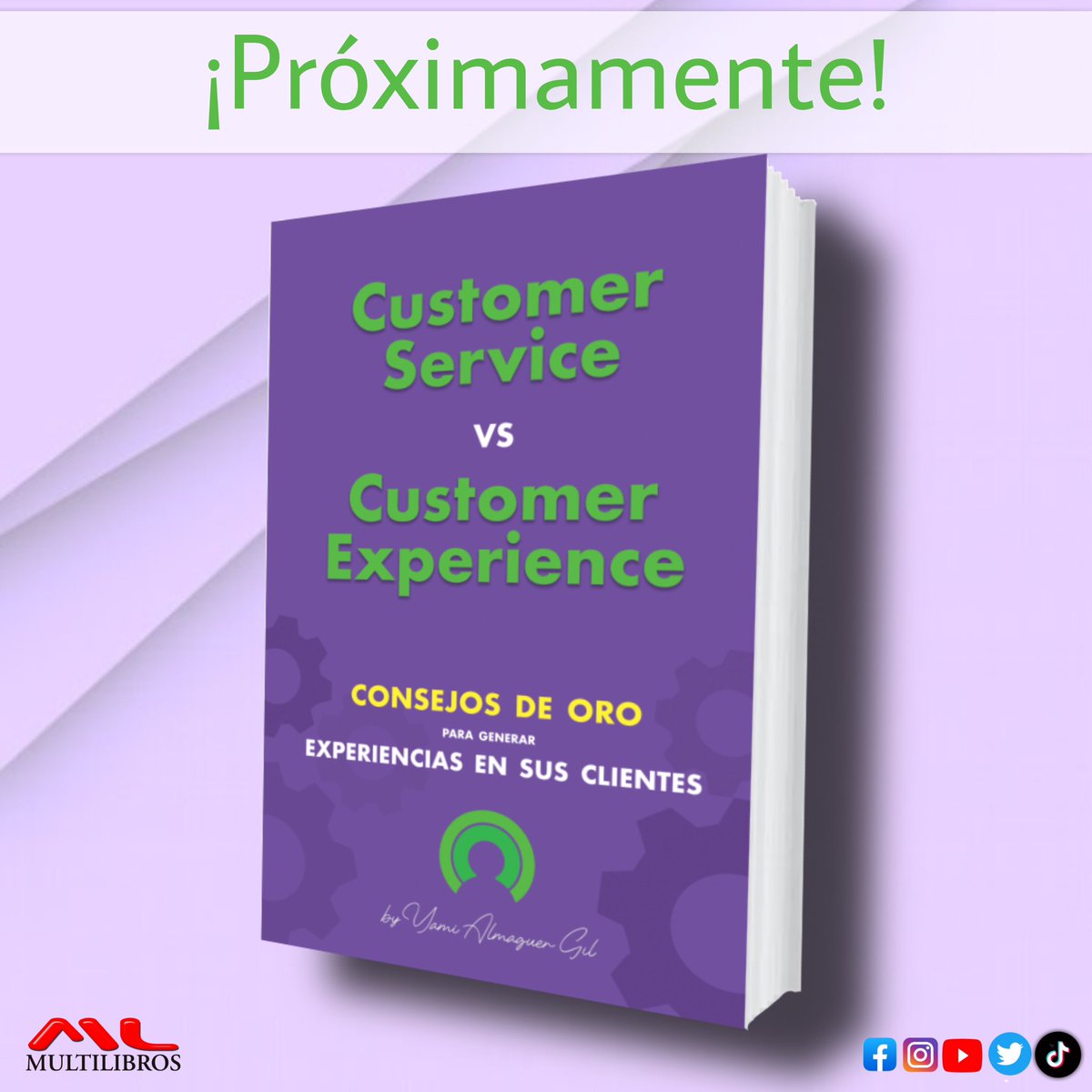 EMultilibros's tweet photo. Convierte tu servicio en una experiencia para el cliente.
@yamialmaguergil #multilibros #customerservice #custumerexperience #servicios #negocios #clientes https://t.co/6qgmaTzeU6