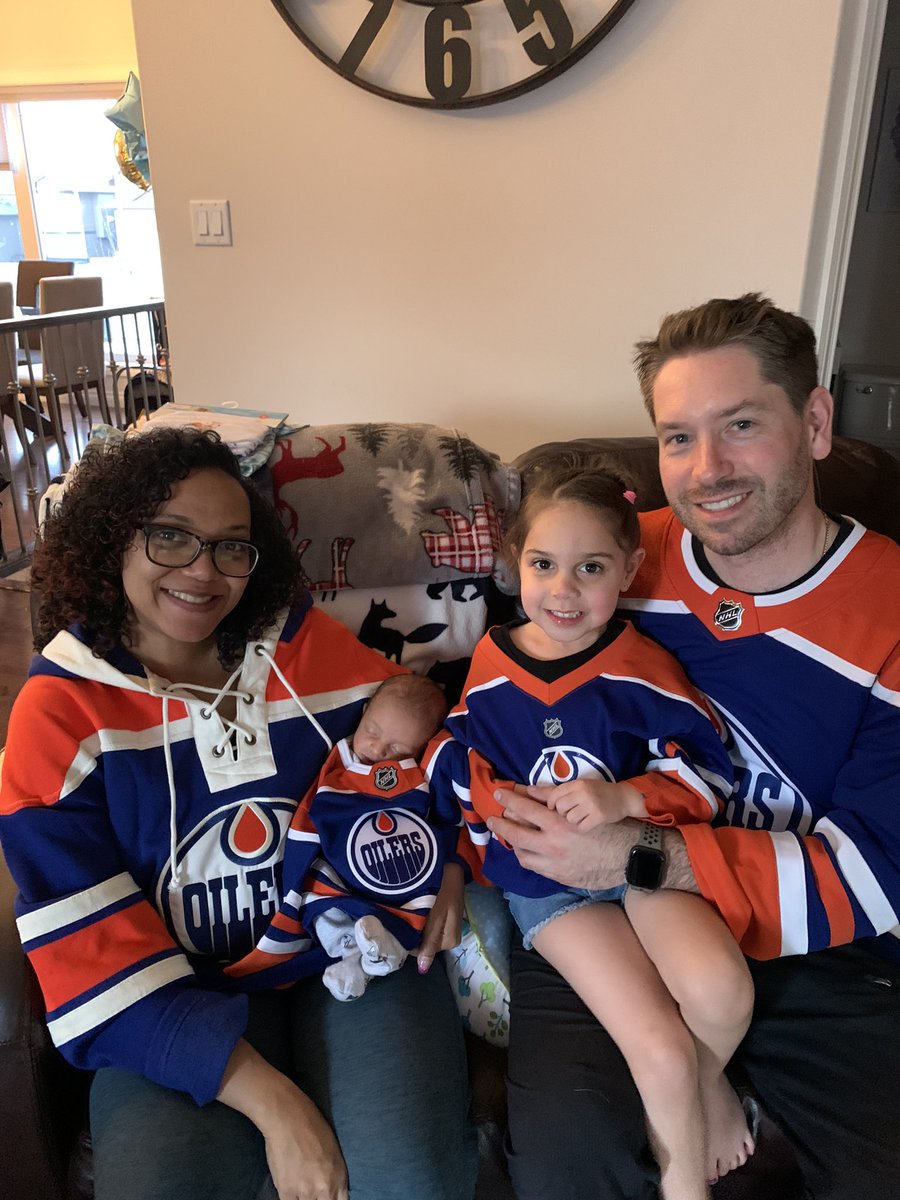 zanabootie's tweet photo. @EdmontonOilers our son Sullivan was born March 29… Since then the team has been undefeated! I’m thinking he’s their lucky charm!!! #playoffs #Oilers https://t.co/ueqQalTxd1