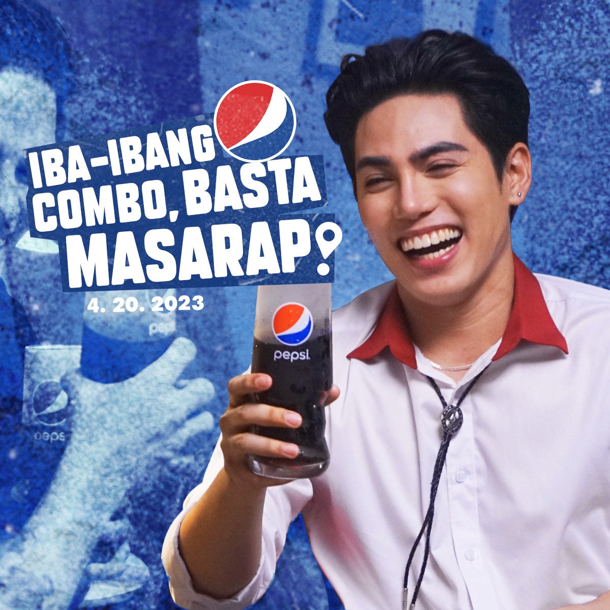 pepsiphl's tweet photo. Kahit anong combo, sure na Stell-approved basta may Pepsi! 

04.20.2023 https://t.co/fFqkxuiRHL