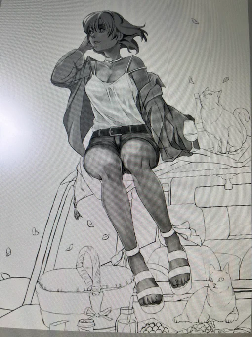がんばって制作 