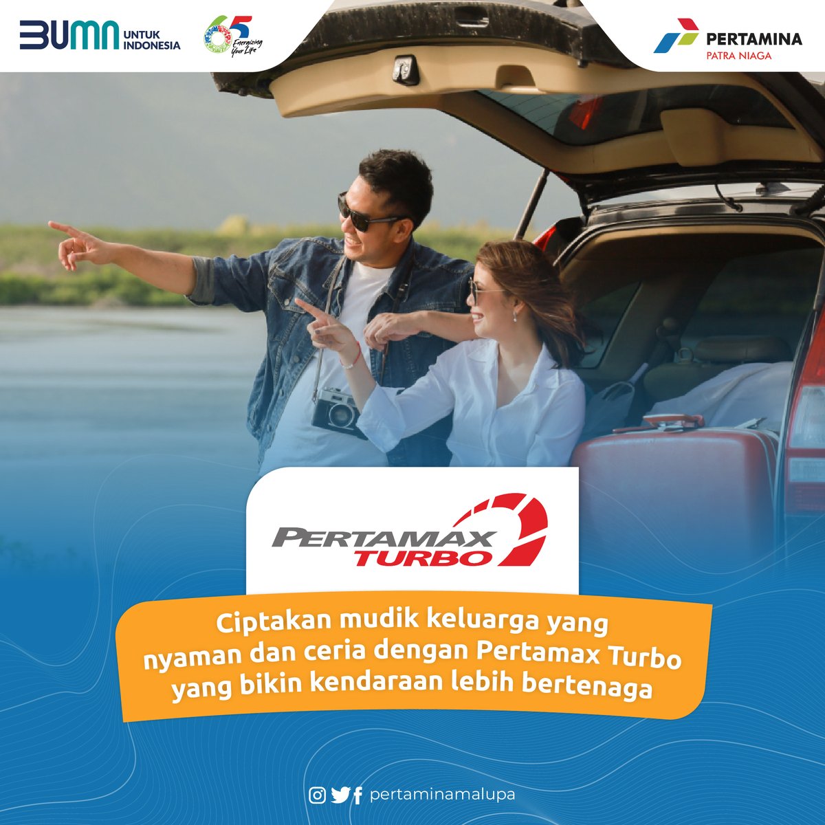 pertaminamalupa's tweet image. Jangan sampai performa kendaraan yang kurang oke jadi penghambat mudik kamu, Sob!

#tipsmudik #EnergizingYourLife