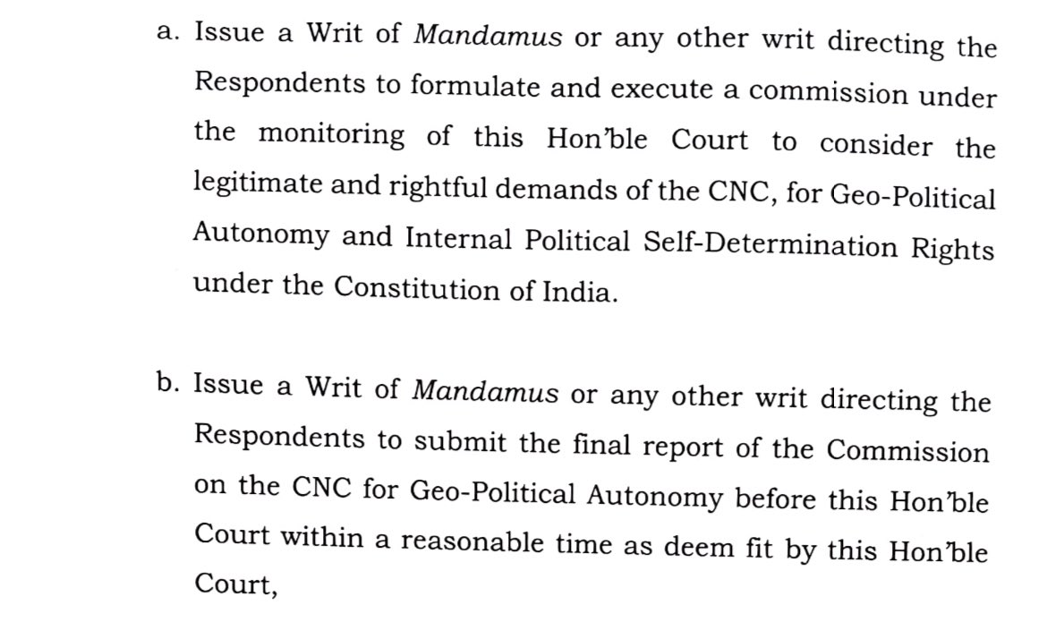 Today, Dr. <a href="/Swamy39/">Subramanian Swamy</a> mentioned the Codava matter praying for a committee to be formed under  the Hon’ble High Court of Karnataka to look into the demands of the Codavas.  Hon’ble Court, directed the matter to be listed on 17.04.2023. Will update on the matter accordingly.