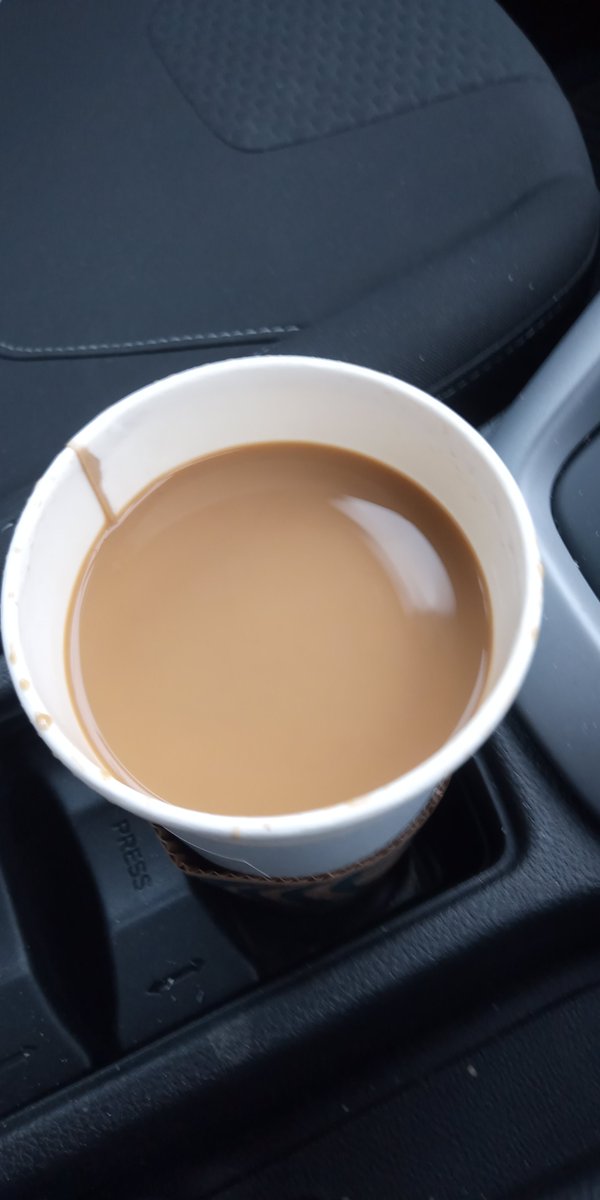 johnbaker71's tweet photo. So apparently this is how a late is made now, just tastes like a watery coffee, no caramel taste whatsoever, every day I order the same drink, £5:50 for a roadside tasting coffee, Starbucks eastlancs Liverpool, maybe if you're frother is no working, just say late is not available https://t.co/sfbs0gEGxY
