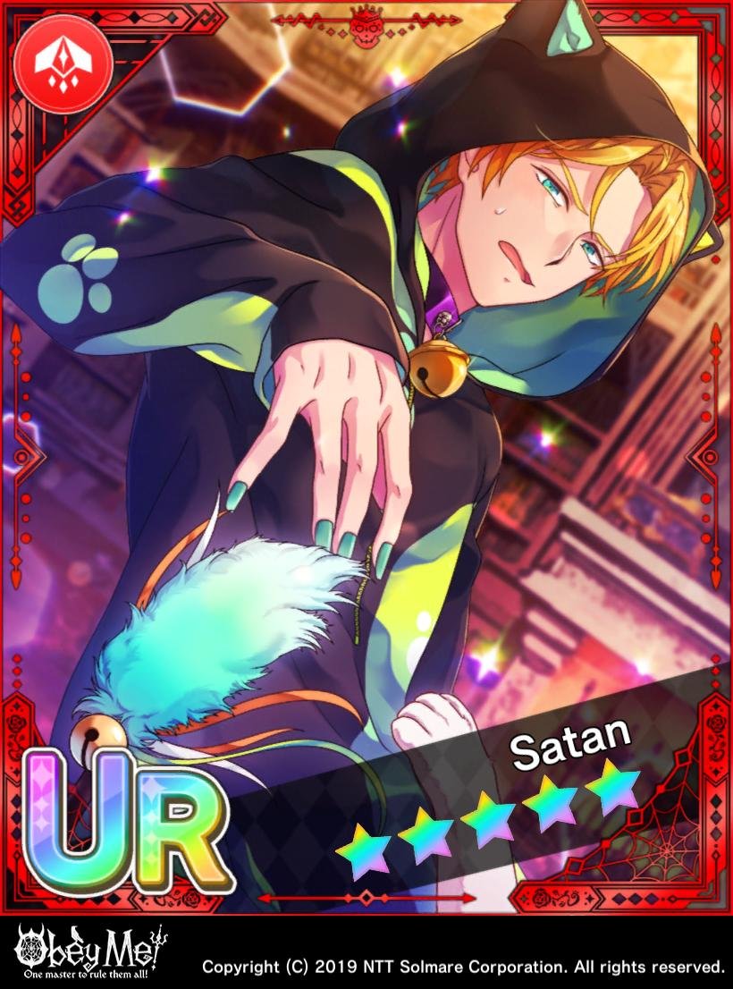 obeyme_bot's tweet photo. (Satan UR) Demonic Pajama Party https://t.co/039u5Kb8Kz