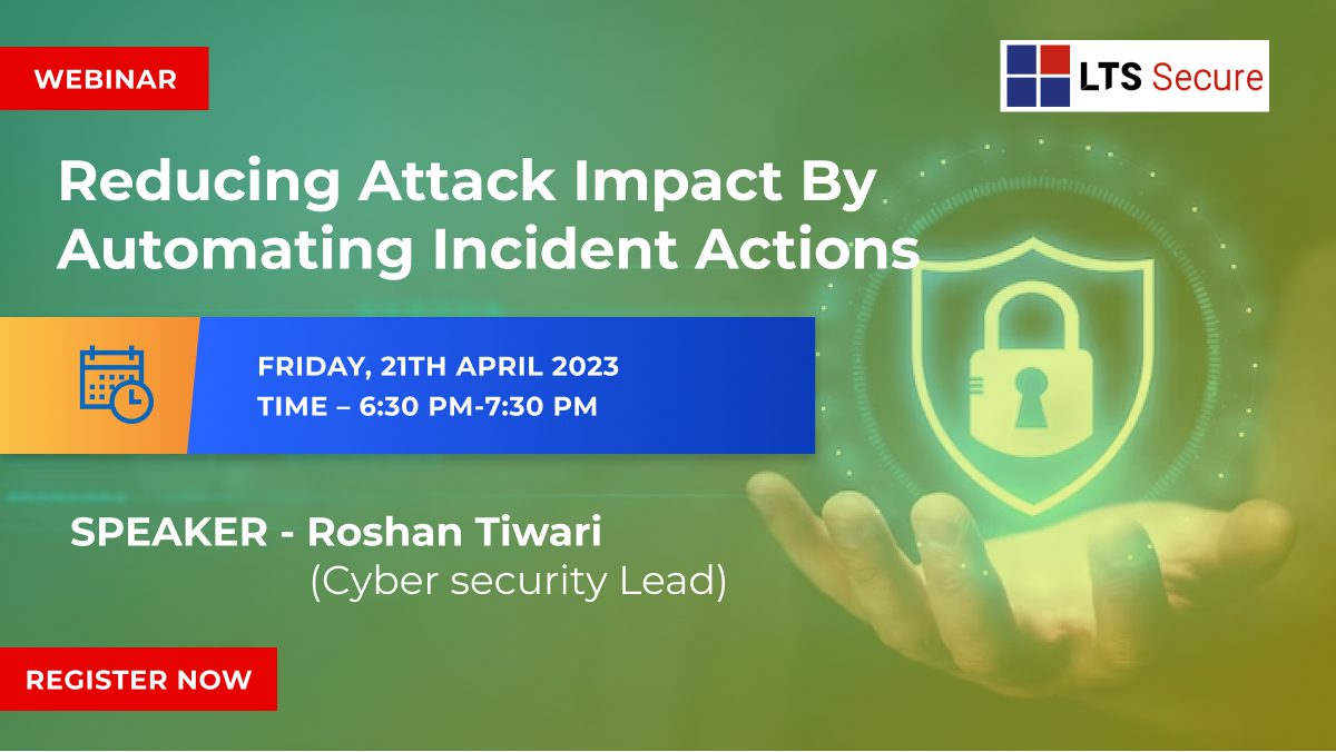 SecureLts's tweet image. Leveraging Automation to Streamline Incident Action and Mitigate Cyber Threats. Register for the online webinar organized by LTS Secure,Join the webinar and learn more: ltssecure.com/reducing-attac…
#riskmitigation #cloud #threatintelligence #ltssecure