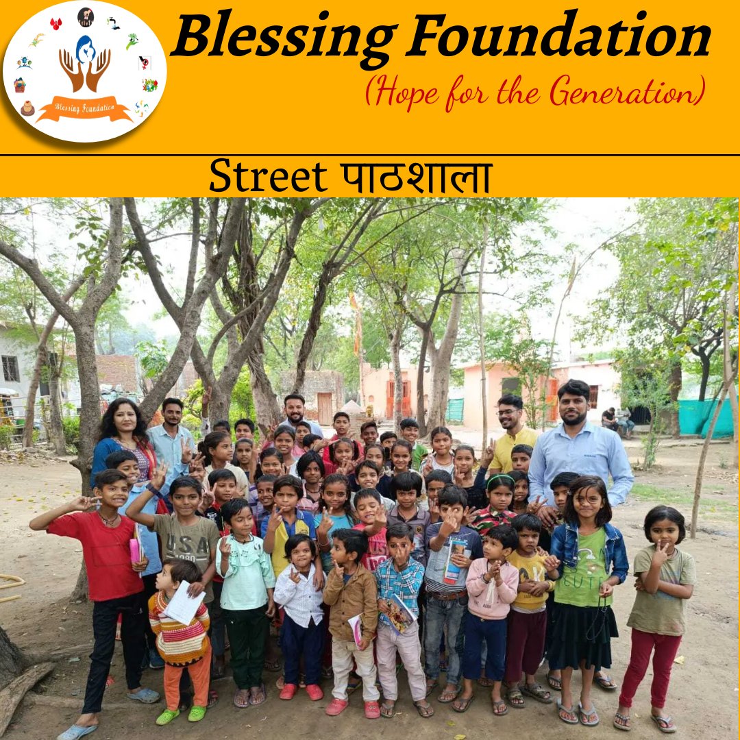 We_BlessingF's tweet image. STREET पाठशाला - Support our Education campaign and help us to educate children.To support us please visit blessingfoundation.co.in or call us - 8929100802

#blessingfoundation #helptheneedy #hopeforthegeneration #bestngoinindia #donatefood  #donateblood #donatebooks