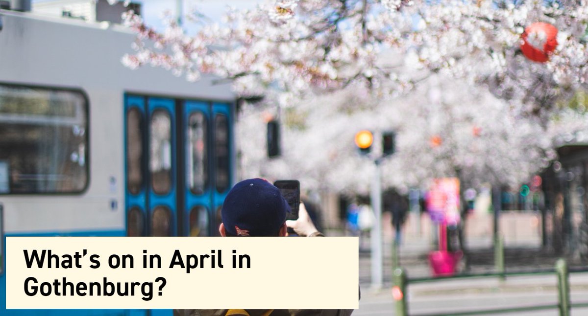 April offers lots of art, culture and food experiences. We have listed exhibitions, markets and spring celebrations that you shouldn’t miss. And of course the science festival for all the curious out there. This is what happens in #Gothenburg this month.
goteborg.com/en/guides/what…