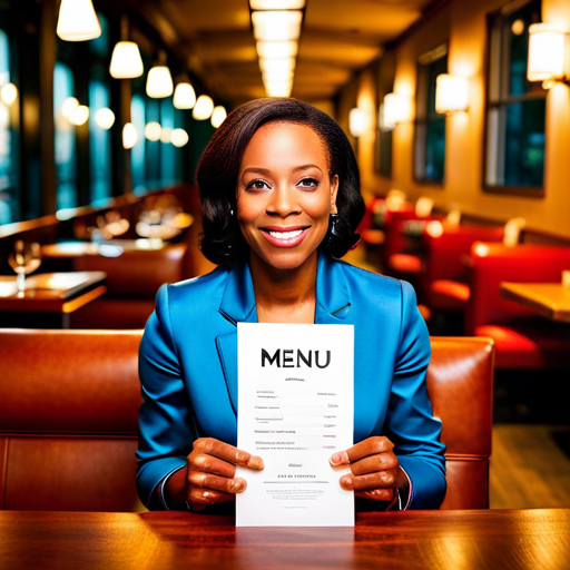 PickaPicTweet's tweet photo. Photo of a woman sitting in a restaurant holding a menu that says “Menu” 
https://t.co/oCPJiwaWCO
Generate cool images for free and contribute to open science! https://t.co/eJO1xqCXkW
