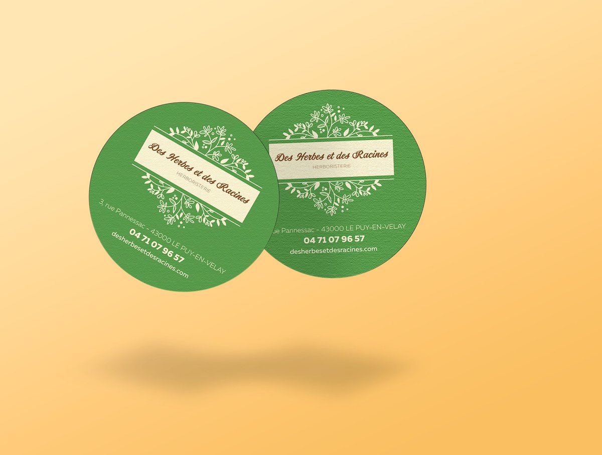 🌿 L’herboristerie Des Herbes et Des Racines située au Puy-en-Velay (43) a décidé de  reprendre en main sa communication !
✅ Mise à jour du logo existant 
✅ Création de cartes de visite 
✅ Gestion des réseaux sociaux de la boutique 
📲 romanesigaud.com 📲