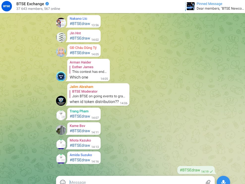 KazuStx's tweet photo. @BTSE_Official @JeevanC85
 @wangenlu2
 @siich9
Thank you so much for this great opportunity!

Telegram: @KazuStx 

#BTSEdraw https://t.co/Ry8Xm22rVz