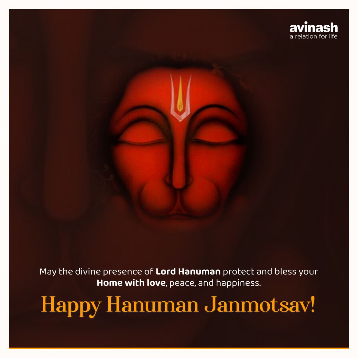 AvinashGroup's tweet photo. Let's celebrate the birth of Lord Hanuman and seek his blessings for a prosperous life.
Happy Hanuman Janmotsav!
#HanumanJanmotsav #jaishreeram #AvinashGroup #RelationForLife #LordHanuman #HanumanJanmotsav2023 #Blessing https://t.co/iMp9sSvjl9