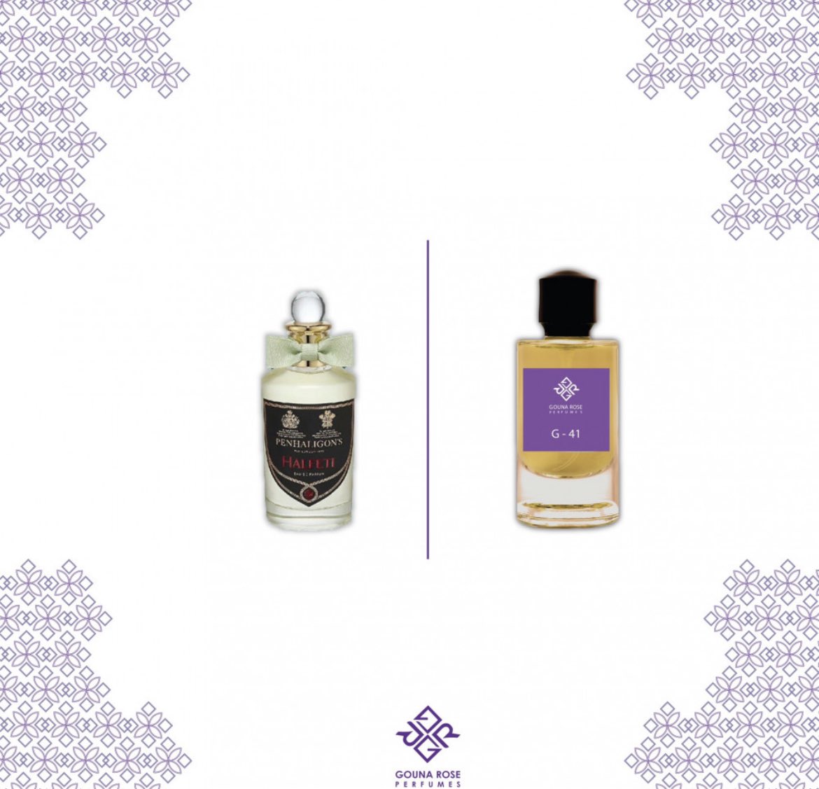 G-41💜

مستوحى من عطر :هالفيتي من بنهالغنز 

المكونات: البرغموت - الجريب فروت - الورود الحمراء

للطلب: gounarose-perfumes.com/g-41/p17418707…                                                       #جونا_روز