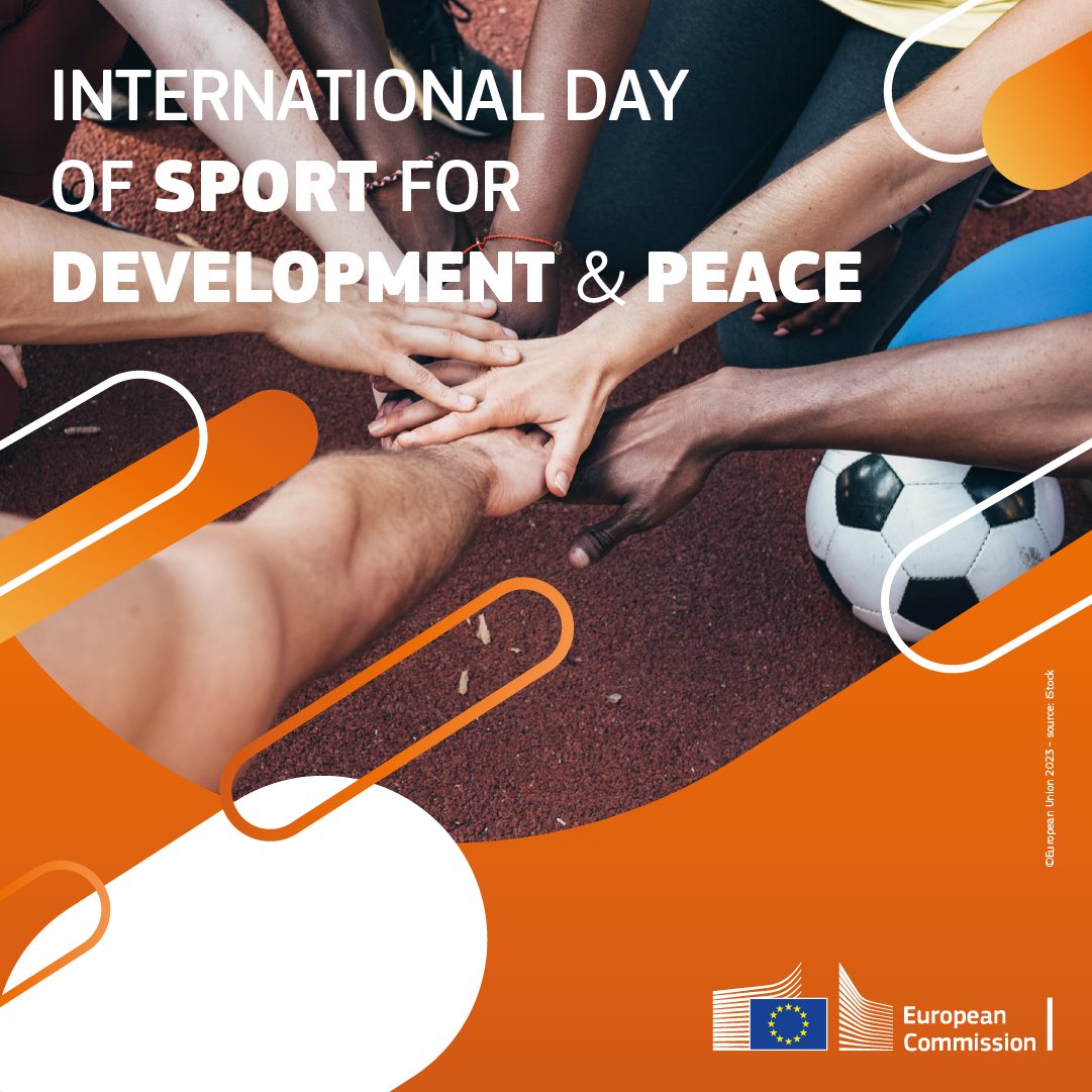 On International Day of Sport for Development &Peace, discover the nominees for the #BeInclusive EUSportAwards for Peace!

👉 europa.eu/!qcDJXf

Winners to be announced on 2 May during the #EUSportForum in Stockholm 🇸🇪
 
#IDSDP2023
@EuSport @unosdp @UN @Olympics @EU_Health