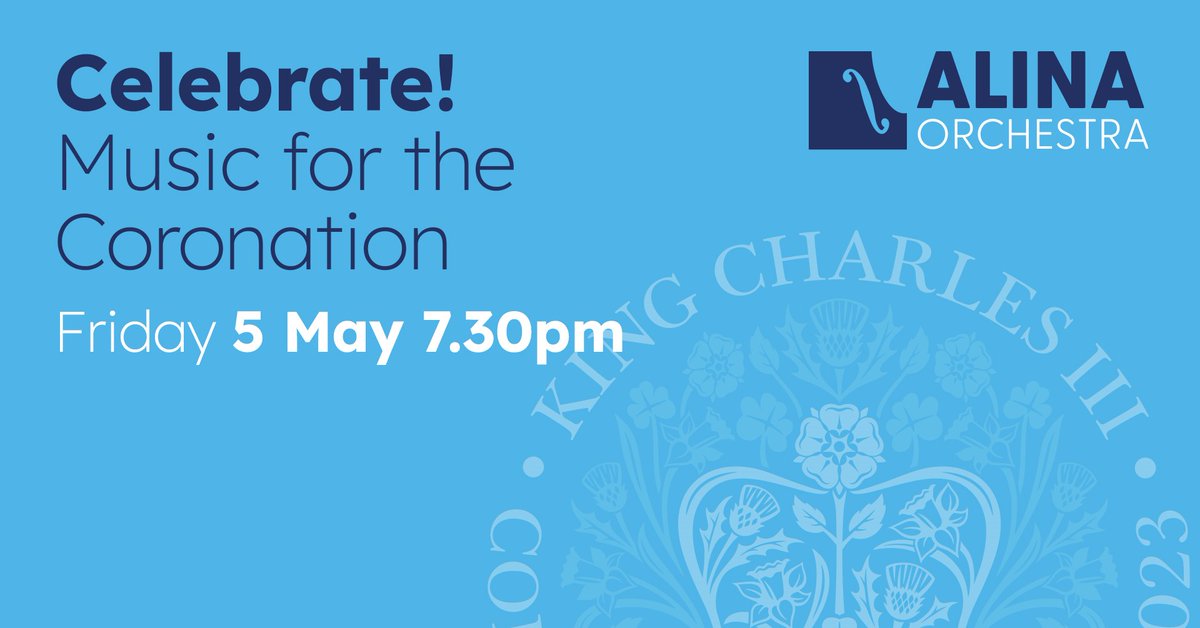 Alina Orchestra has created a very special concert taking place on 5 May to honour the coronation of HRH King Charles III and Her Majesty The Queen Consort. For more information and tickets visit - alinaorchestra.com/coronationconc….