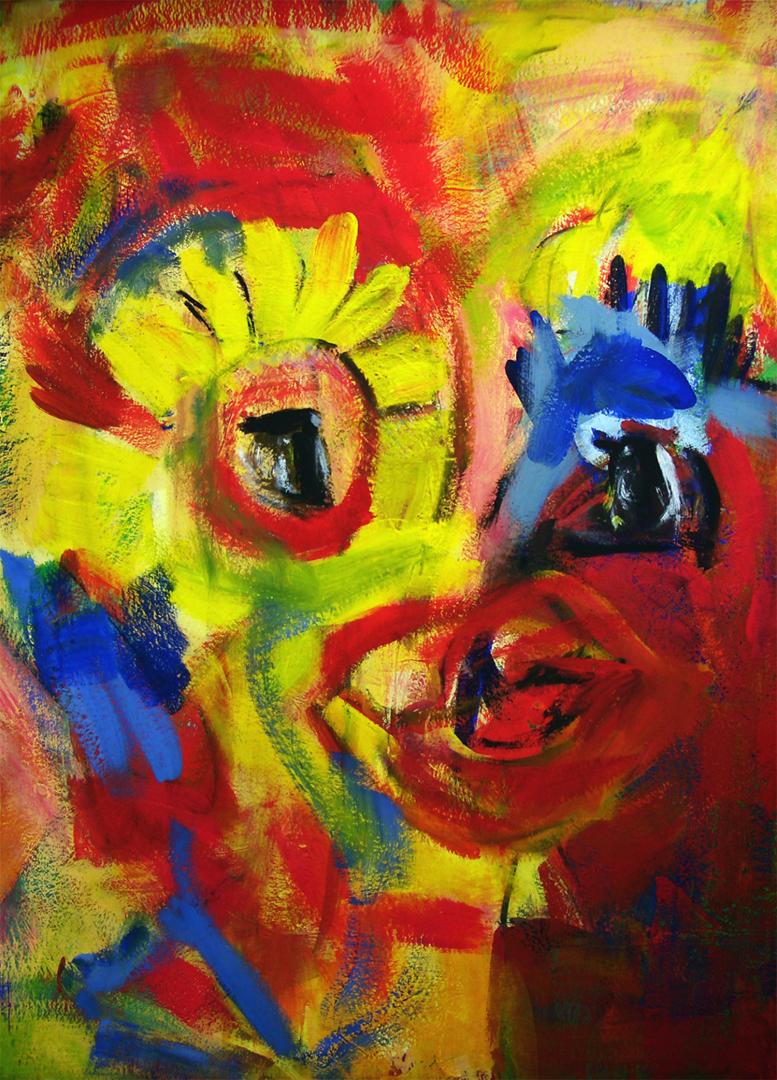 annettekunow's tweet photo. A further acrylic!

Have fun with it!

Der geteilte Mensch/ Split Man, 2004, 119 x 84 cm, Acrylic [K220]

https://t.co/ZCsVOqpr2j

#contemporaryart
#expressionism
#figurative #nft #art #playful #geteilt #Split https://t.co/gjXfuHUDmF