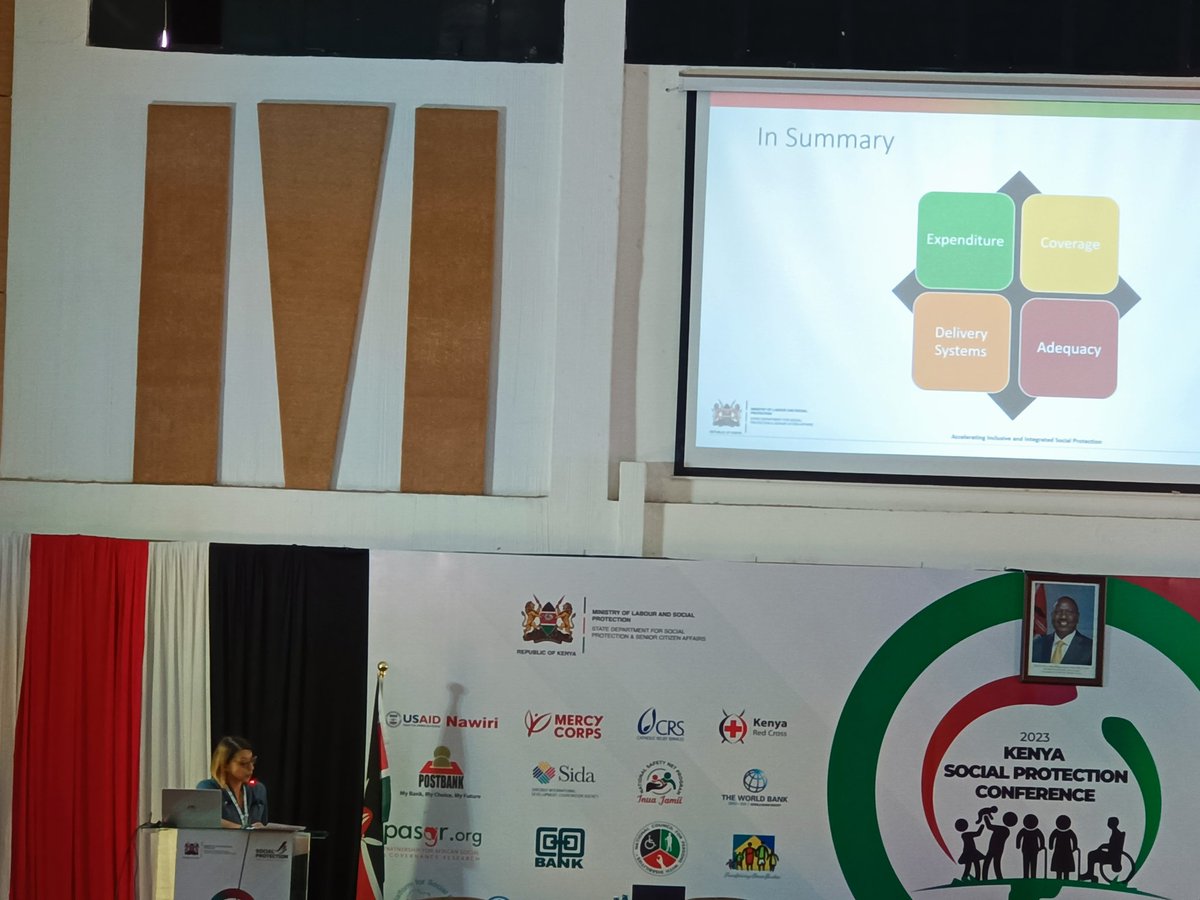 Existing plans designed to provide old age income security are struggling with low take-up, high administrative costs &amp; high rates of withdrawals. This necessitates creative ways of targeting those in informal sector. - Yulia Smolyar, Senior SP specialist, World Bank.
#SPCke2023