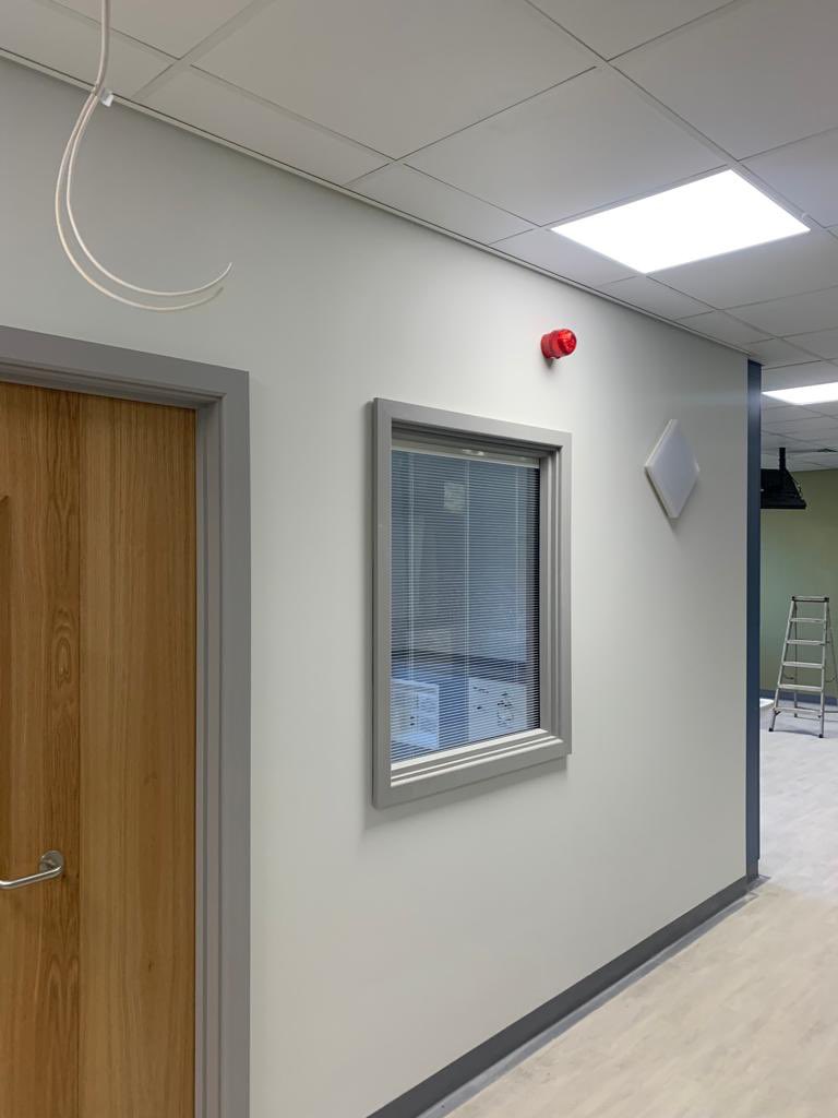 One of our clients has converted a school into a dialysis unit in Coulsdon, South #london. We were chosen to #decorate the unit and every care was taken to make it look clean and #professional to receive patients. This unit will give much needed help to people who need it.