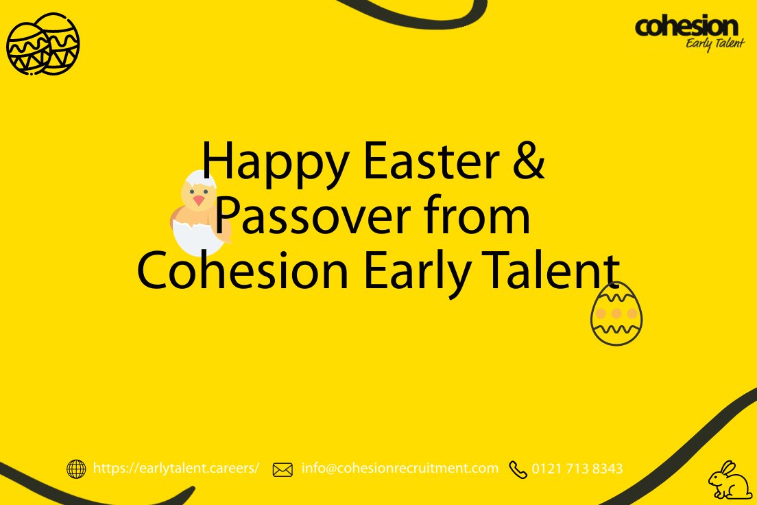 We'd like to wish our followers, colleagues and friends a Happy Easter and Passover. As we approach the long weekend we hope you have a restful break spent with loved ones. Here's hoping both the sunshine and the Easter bunny make an appearance!