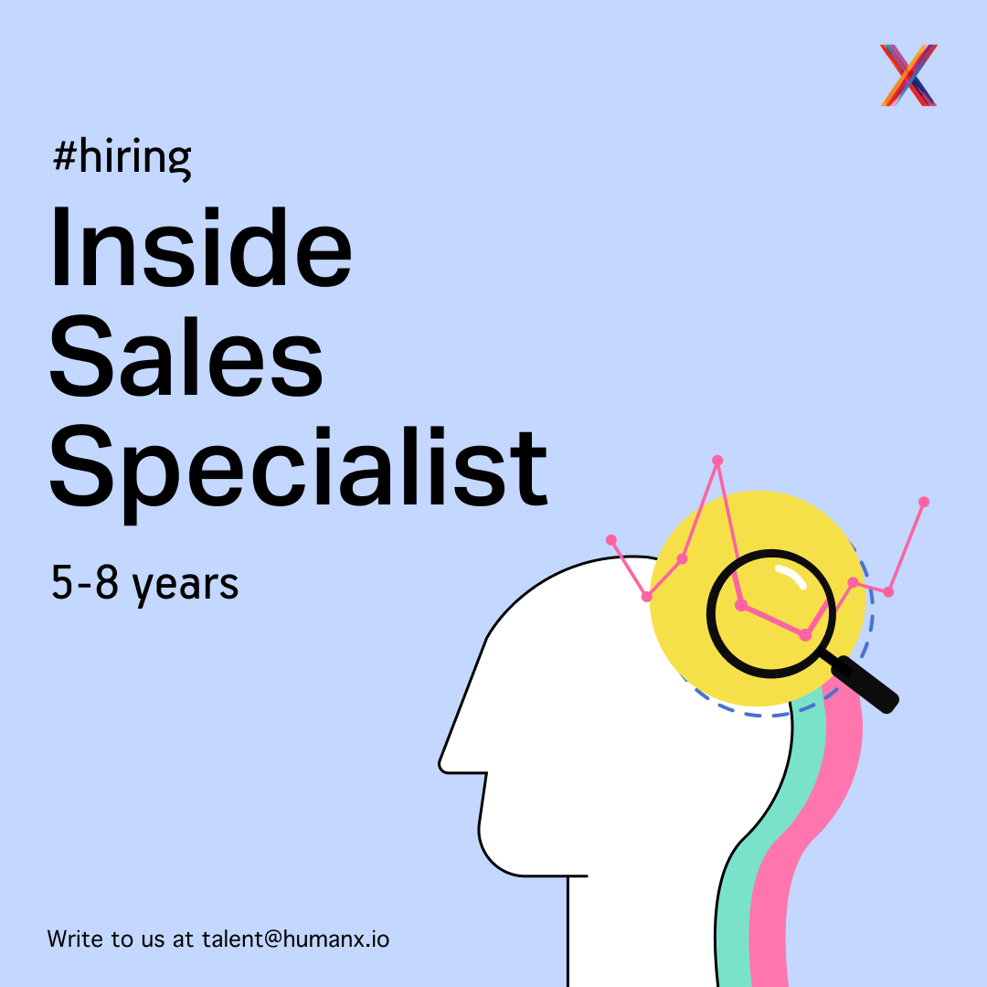 humanX_io's tweet photo. We're seeking an Inside Sales Specialist to generate new business opportunities for our design practice by identifying and reaching out to potential clients through various channels, including LinkedIn and email.
For more details on this role, check out - https://t.co/g3uS9k9aYW https://t.co/VQTT7kyeU4