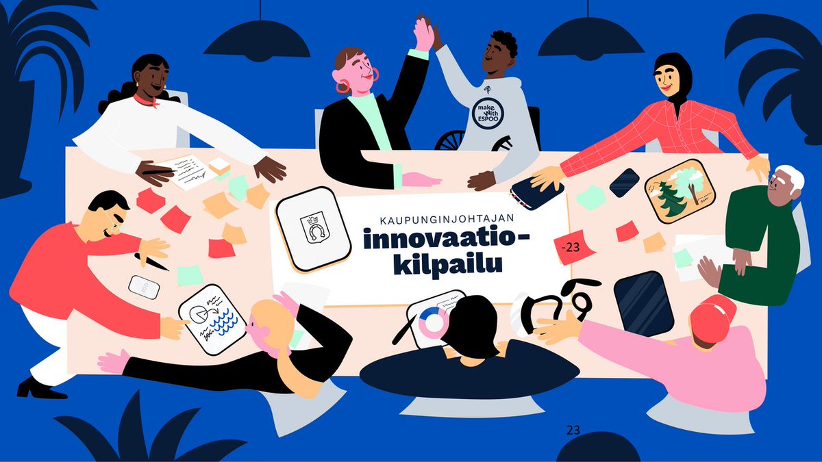Espoon kaupunki (@espooesbo) on Twitter photo @KjMakela'n #innovaatiokilpailu on käynnissä!  Etsimme jälleen espoolaisten yritysten sekä kaupungin oman henkilöstön uudistuksia ja ideoita, joiden avulla parannetaan espoolaisten palveluja ja kehitetään toimintatapoja. Ilmoittautumiset 24.5. mennessä. espoo.fi/fi/espoon-kaup… @KjMakela'n #innovaatiokilpailu on käynnissä!  Etsimme jälleen espoolaisten yritysten sekä kaupungin oman henkilöstön uudistuksia ja ideoita, joiden avulla parannetaan espoolaisten palveluja ja kehitetään toimintatapoja. Ilmoittautumiset 24.5. mennessä. espoo.fi/fi/espoon-kaup…