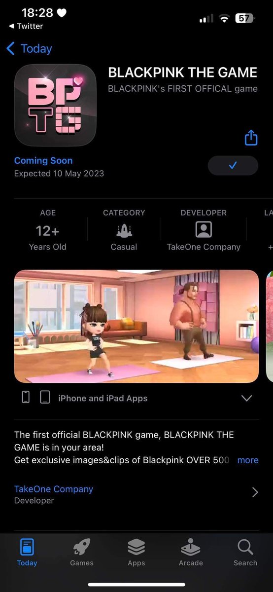 ChichiMD's tweet photo. Pre-registration done! 🖤🩷
#BLACKPINK_THE_GAME https://t.co/7cbuO0eRKF