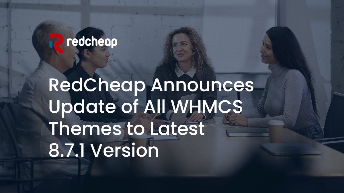 rctheme's tweet image. Exciting news! We&apos;ve updated all our WHMCS themes to the latest 8.7.1 version with improved features and enhanced security. Upgrade your customer experience today with RedCheap! #WHMCS #RedCheap #Upgrade #Security #CustomerExperience

rctheme.com/blog/redcheap-…