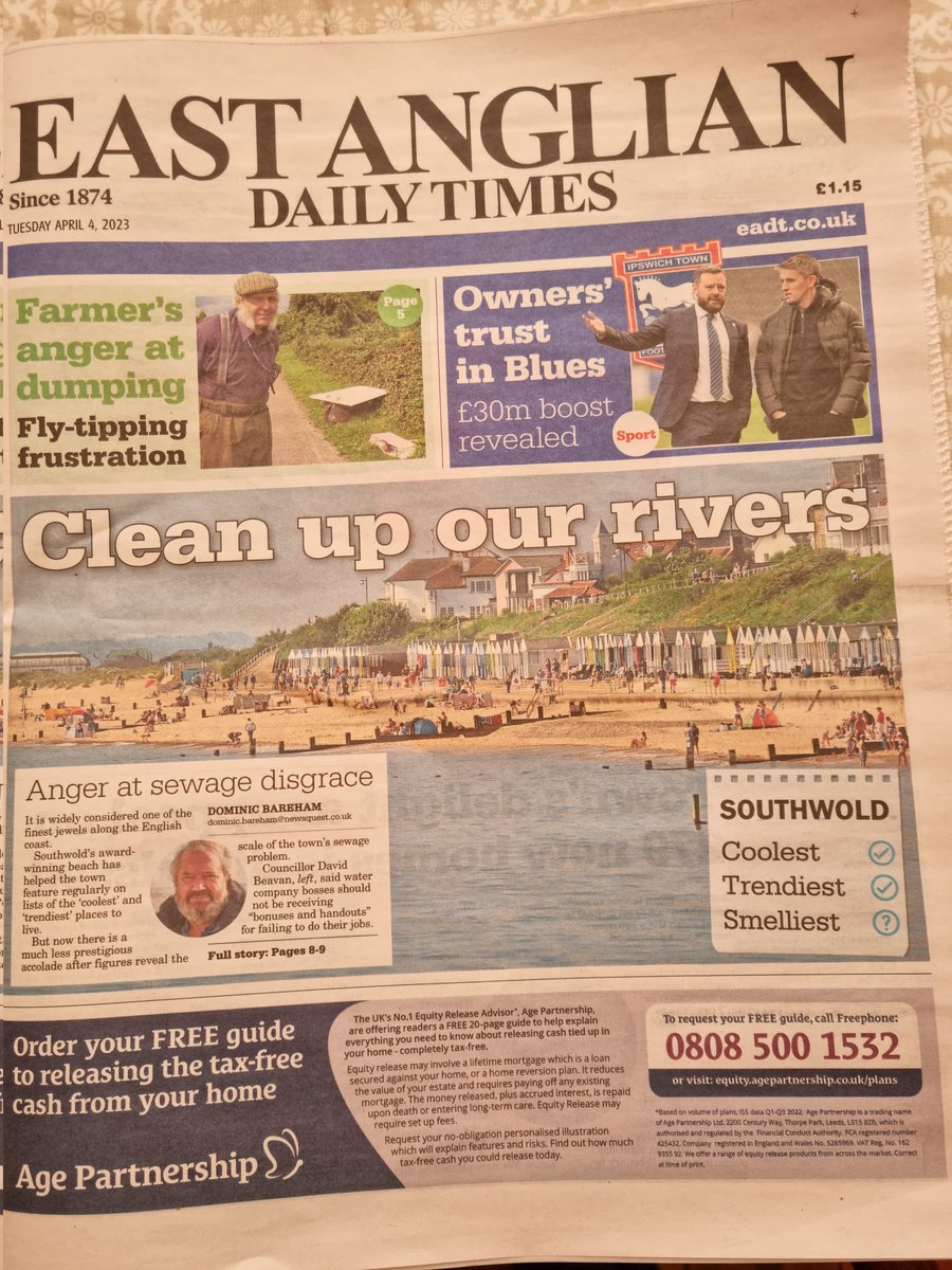 Beavan4S's tweet photo. @JamesMacCleary @LibDemPress @brightonargus And here in Suffolk https://t.co/1lPBsk6pe3